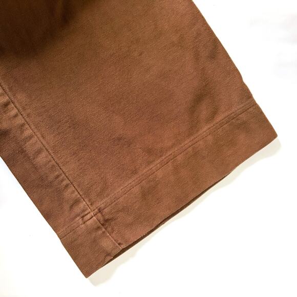 CARON CALLAHAN Stewart Sailor Cotton Wide Leg Pants in Cognac Size 4 - Picture 11 of 15